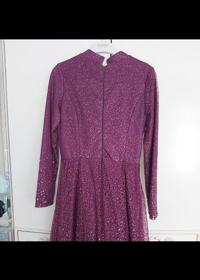 Mürdüm abiye 38-40 - Görsel 4