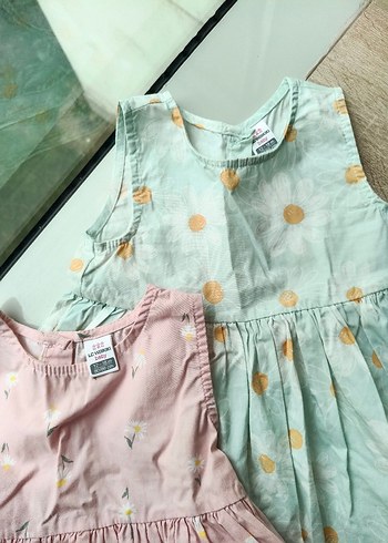LC Waikiki 2 adet bebek elbise