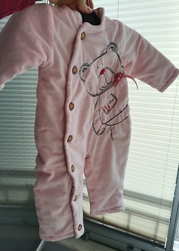 Bebek kadife astronot tulum - Görsel 4