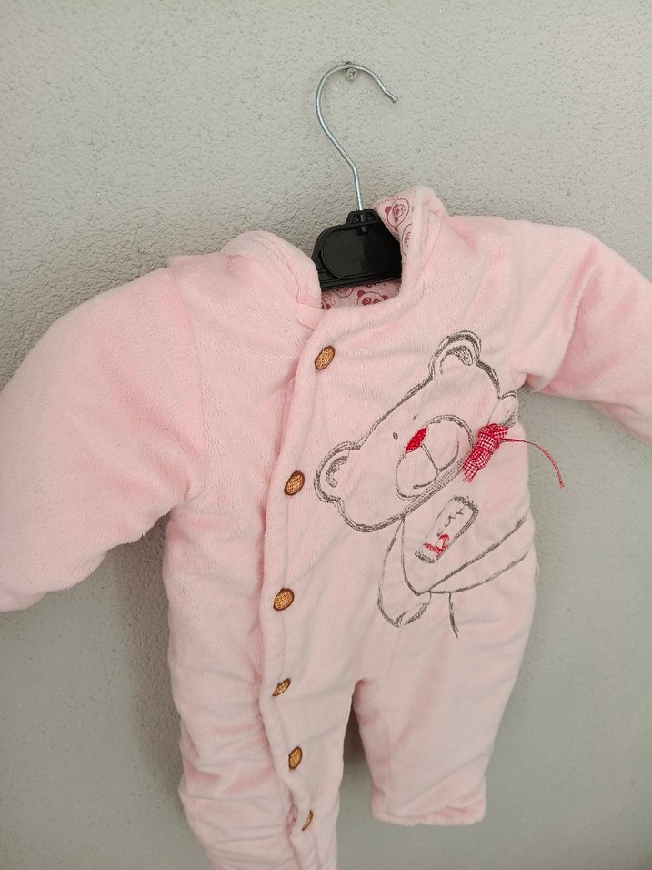 Bebek kadife astronot tulum - Görsel 2