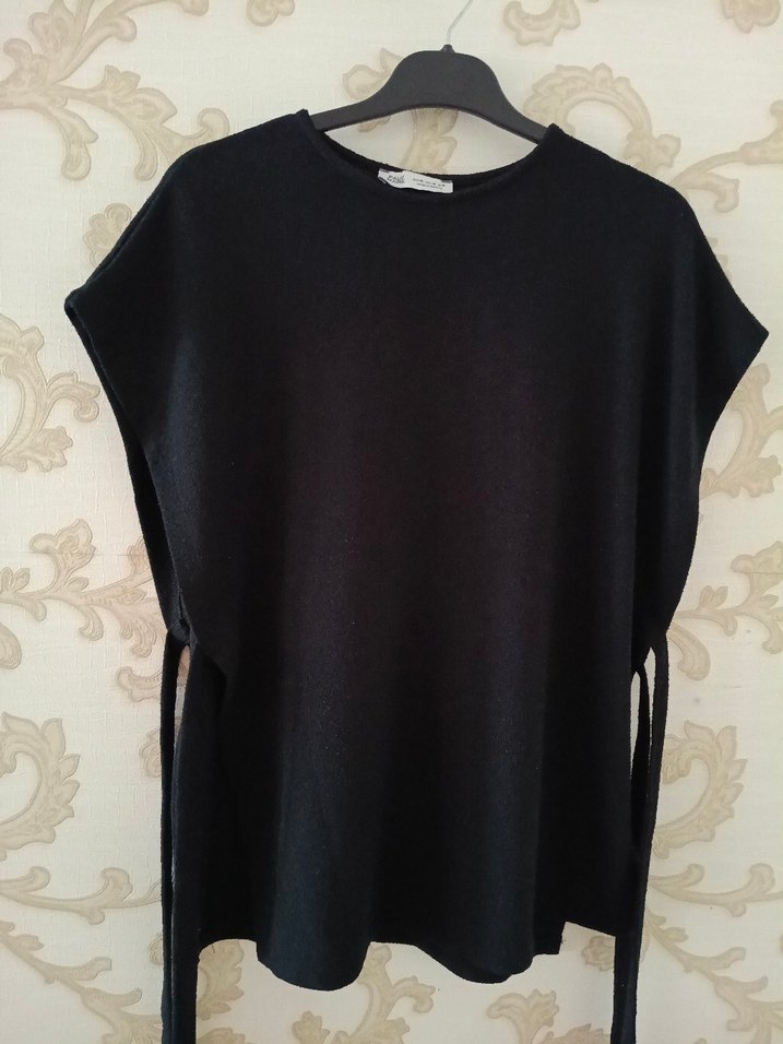 Paul mark yandan bağlamalı triko süveter - Görsel 2