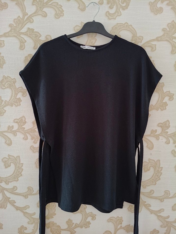 Paul mark yandan bağlamalı triko süveter - Görsel 3