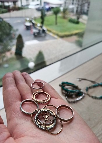 Bohem Tarz Turkuaz Boncuklu Kadın Takı Seti - Görsel 7