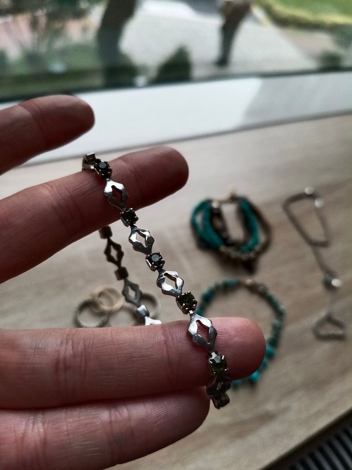 Bohem Tarz Turkuaz Boncuklu Kadın Takı Seti - Görsel 2