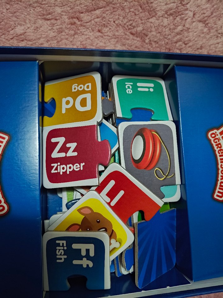 İngilizce Öğreniyorum Eğitici puzzle - Görsel 3