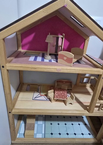 Ahşap Oyuncak Ev - Görsel 4