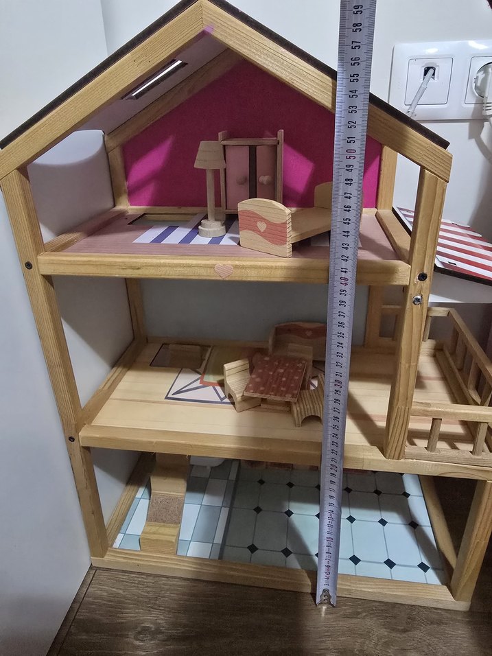 Ahşap Oyuncak Ev - Görsel 5