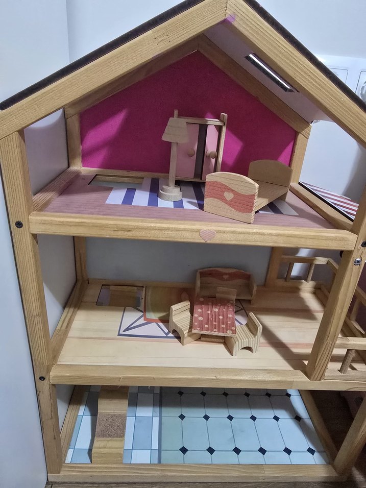 Ahşap Oyuncak Ev - Görsel 4