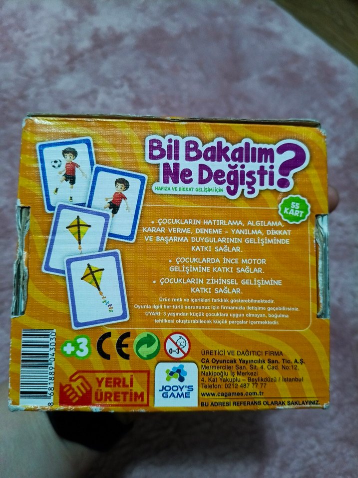 Bil Bakalım Ne Değişti? Hafıza Oyunu - Görsel 3