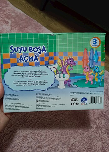 3 Boyutlu Suyu Boşa Açma Çocuk Kitabı - Görsel 2