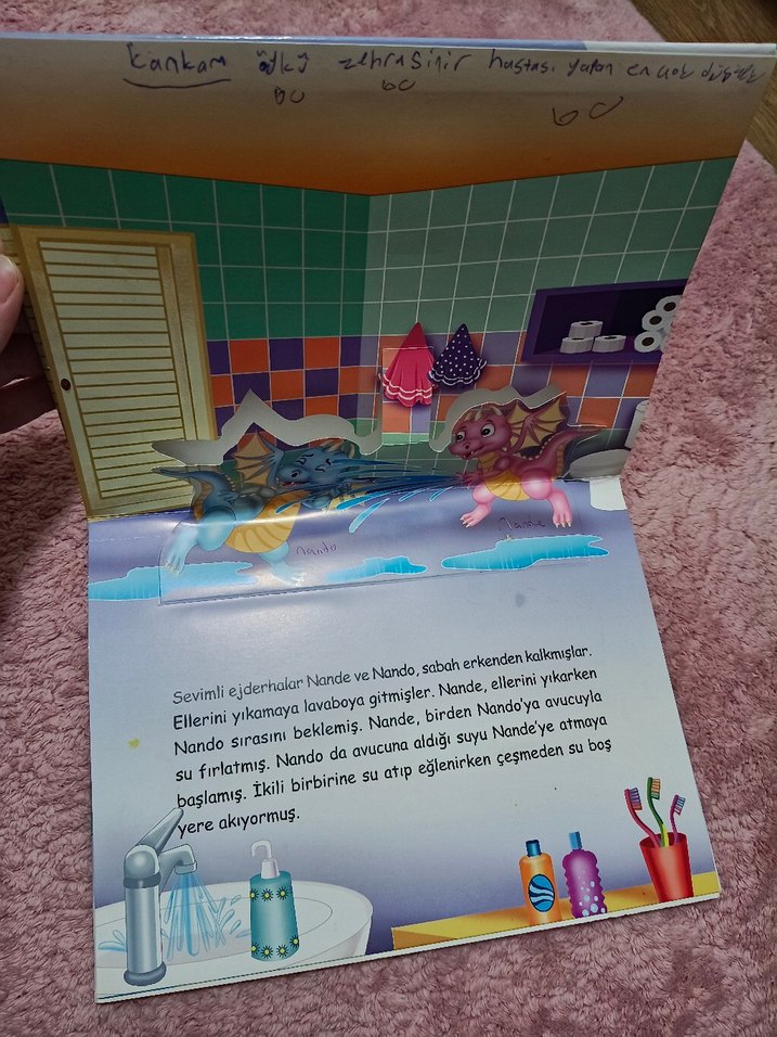 3 Boyutlu Suyu Boşa Açma Çocuk Kitabı - Görsel 3