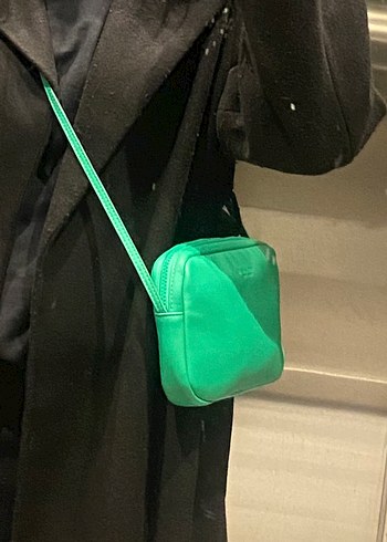 Pull&Bear Pastel Yeşil Mini Urban Çapraz Askılı Çanta