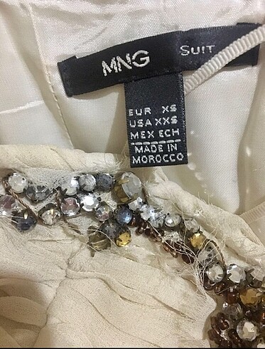 xs Beden Mango mini elbise