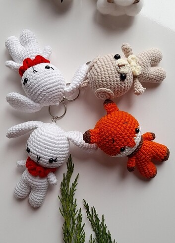  Beden Amigurumi anahtarlik