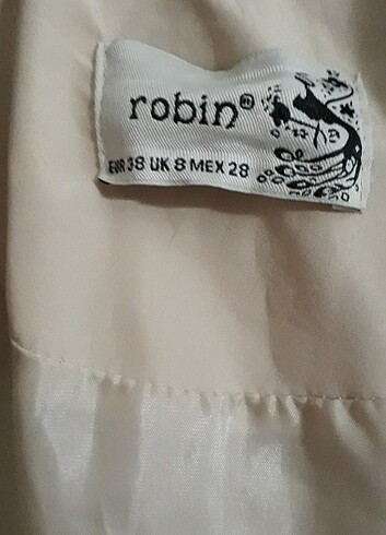 Krem rengi trençkot - Görsel 10