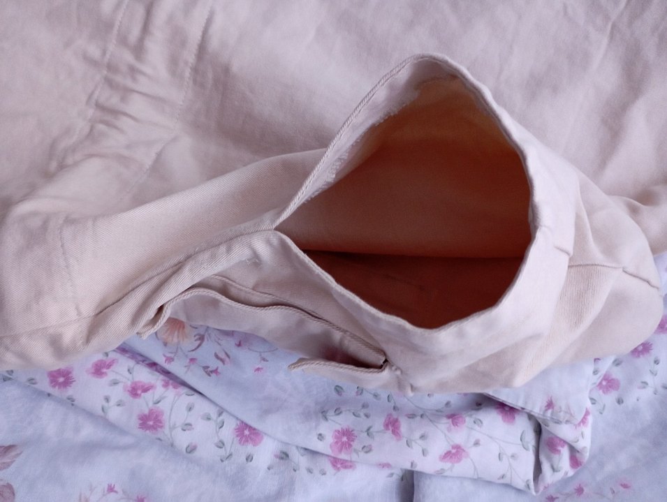 Bej Pamuklu Kolsuz Rahat Kesim Ceket - Görsel 3