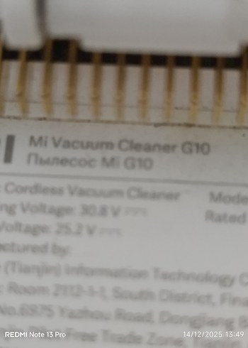 xiaomi g10 motor - Görsel 2