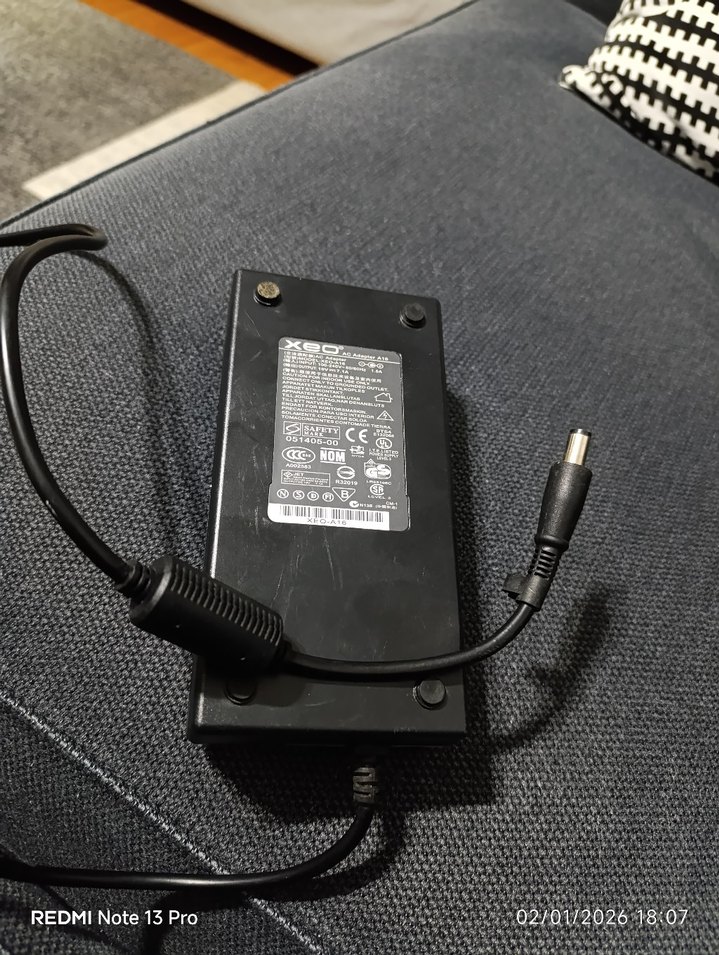 HP XEO A16 Siyah AC Adaptör 19V 7.1A - Görsel 3