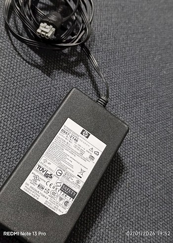 HP Siyah AC Güç Adaptörü 0957-2146 - Görsel 3