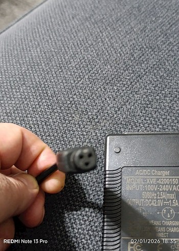 scooter şarj adaptörü - Görsel 2