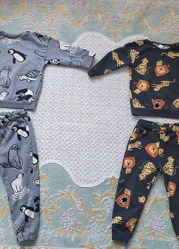 Lc Waikiki 2 adet 3-4 yaş alt üst takım