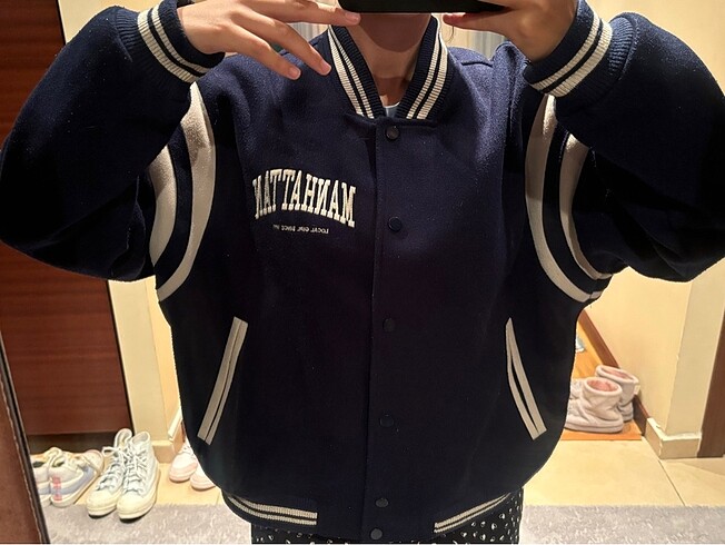 l Beden lacivert Renk Pull&Bear Ceket