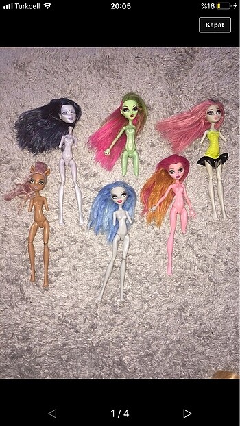 Monster High bebekler