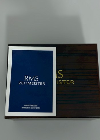 Diğer RMS ZEITMEISTER Erkek Klasik Lacivert Saat