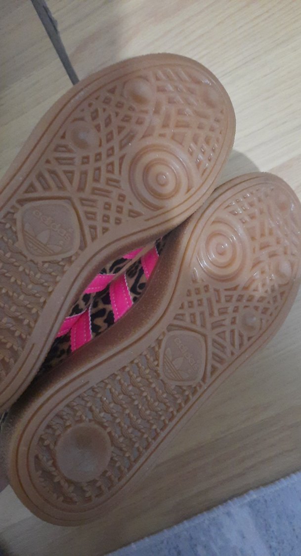 Leopar Desenli Pembe  Spor Ayakkabı - Görsel 4