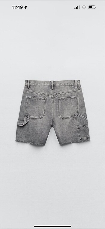 Zara Zara kargo jean şort