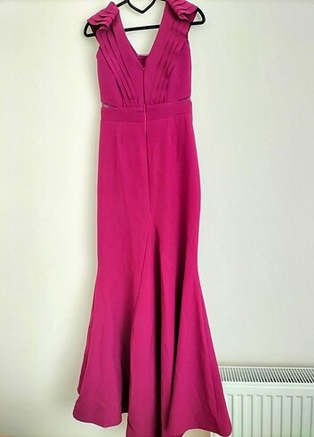 Eteği Volanlı Abiye - Görsel 5