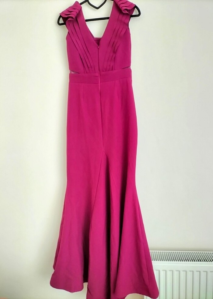 Eteği Volanlı Abiye - Görsel 5