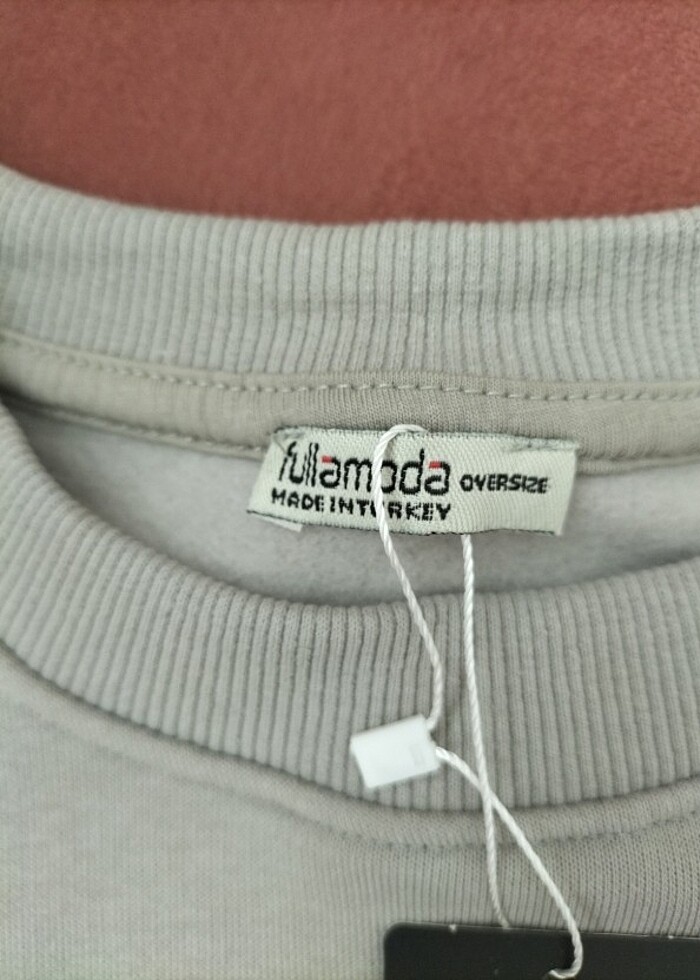 Kadın Polarlı Sweatshirt  - Görsel 2