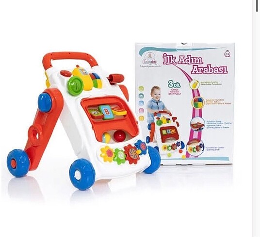 İlk adım arabası yürüme arkadaşı babycim marka