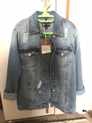 s Beden Stradivarius yeni etiketli sıfır kot ceket