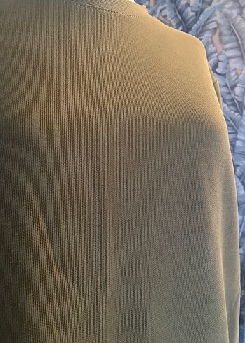 Kadın Haki Uzun Kollu Rahat Kesim Eşofman Takımı - Görsel 3