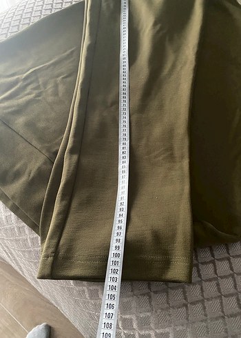 Kadın Haki Uzun Kollu Rahat Kesim Eşofman Takımı - Görsel 11