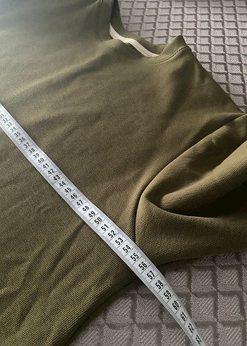 Kadın Haki Uzun Kollu Rahat Kesim Eşofman Takımı - Görsel 8