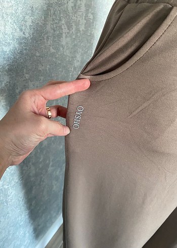 Bej Kadın Uzun Kollu Rahat Takım - Görsel 5