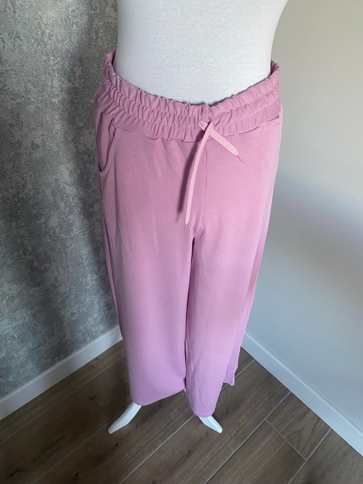 Pembe Salaş Uzun Kollu Tunik Takım - Görsel 3