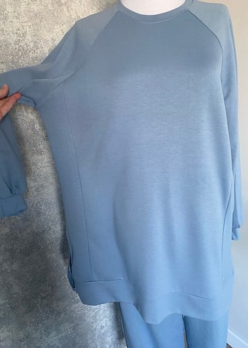 Mavi Salaş Kadın Eşofman Takımı - Görsel 7