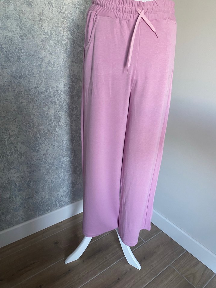 Pembe Uzun Kollu Salaş Kadın Tunik - Görsel 4