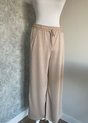 Bej Uzun Kollu Salaş Tunik Takım - Görsel 2