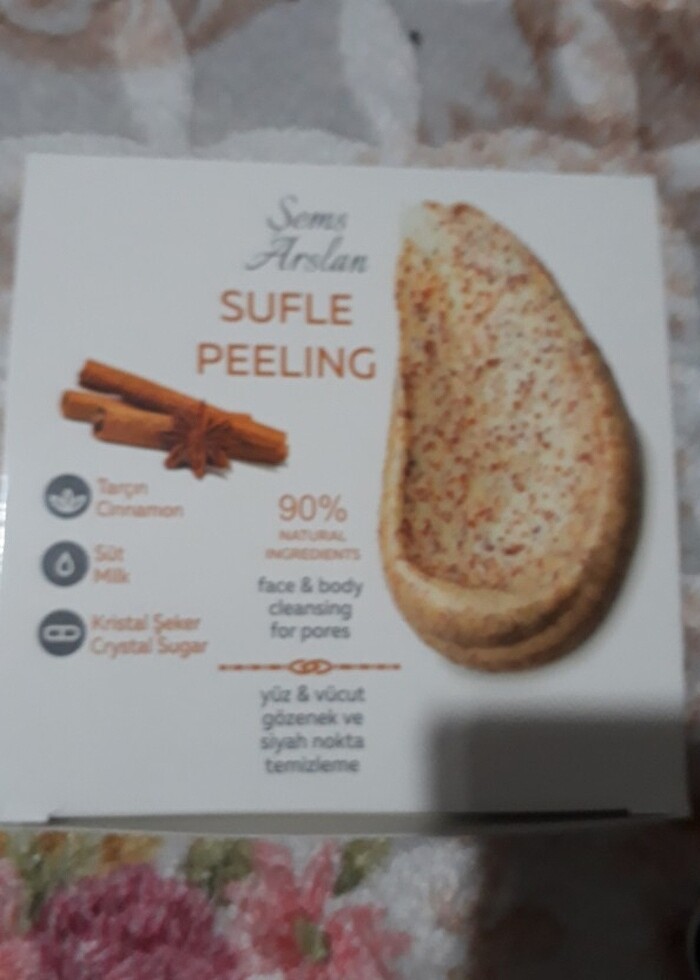 Şems Arslan marka doğal sufle peeling. - Görsel 3