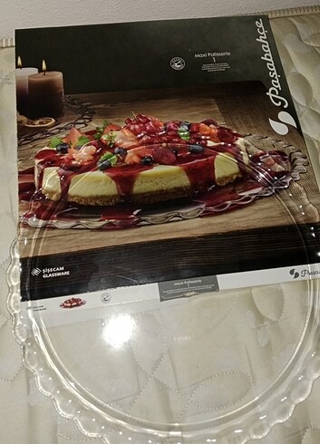 Paşabahçe 37 santim pasta tabağı - Görsel 7