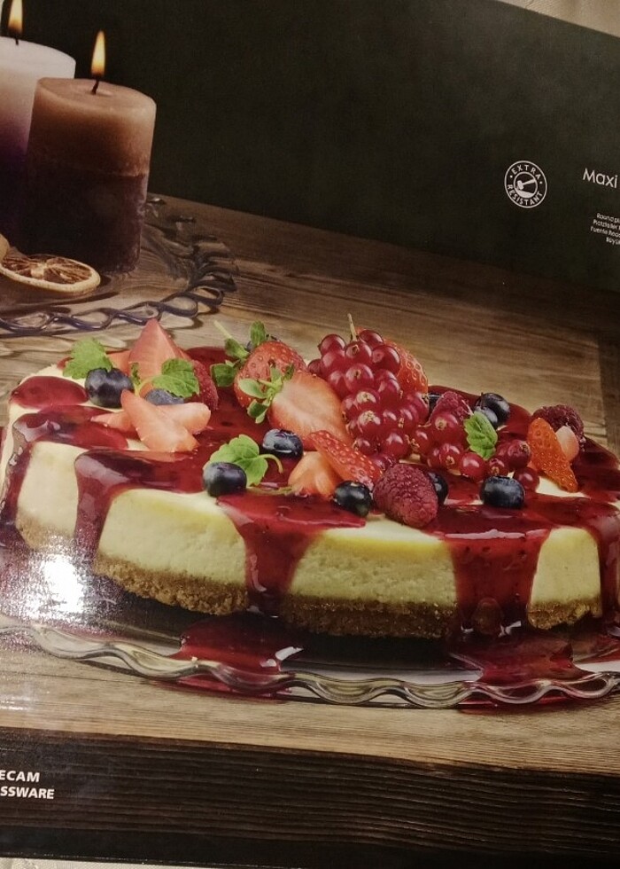 Paşabahçe 37 santim pasta tabağı  - Görsel 2