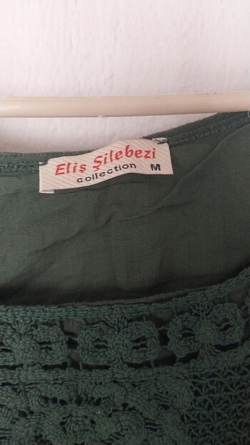 m Beden yeşil Renk Elbise