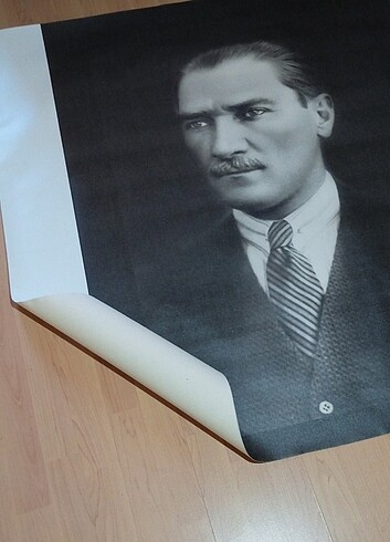  Beden gri Renk Büyük boy Atatürk portresi 