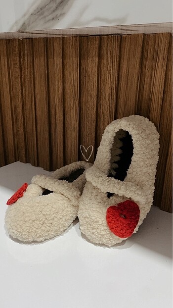 19 Beden ten rengi Renk Teddy ev patiği sipariş alınır