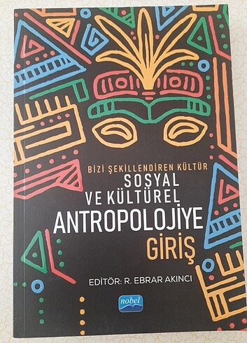 Kültürel Antropolojiye giriş 